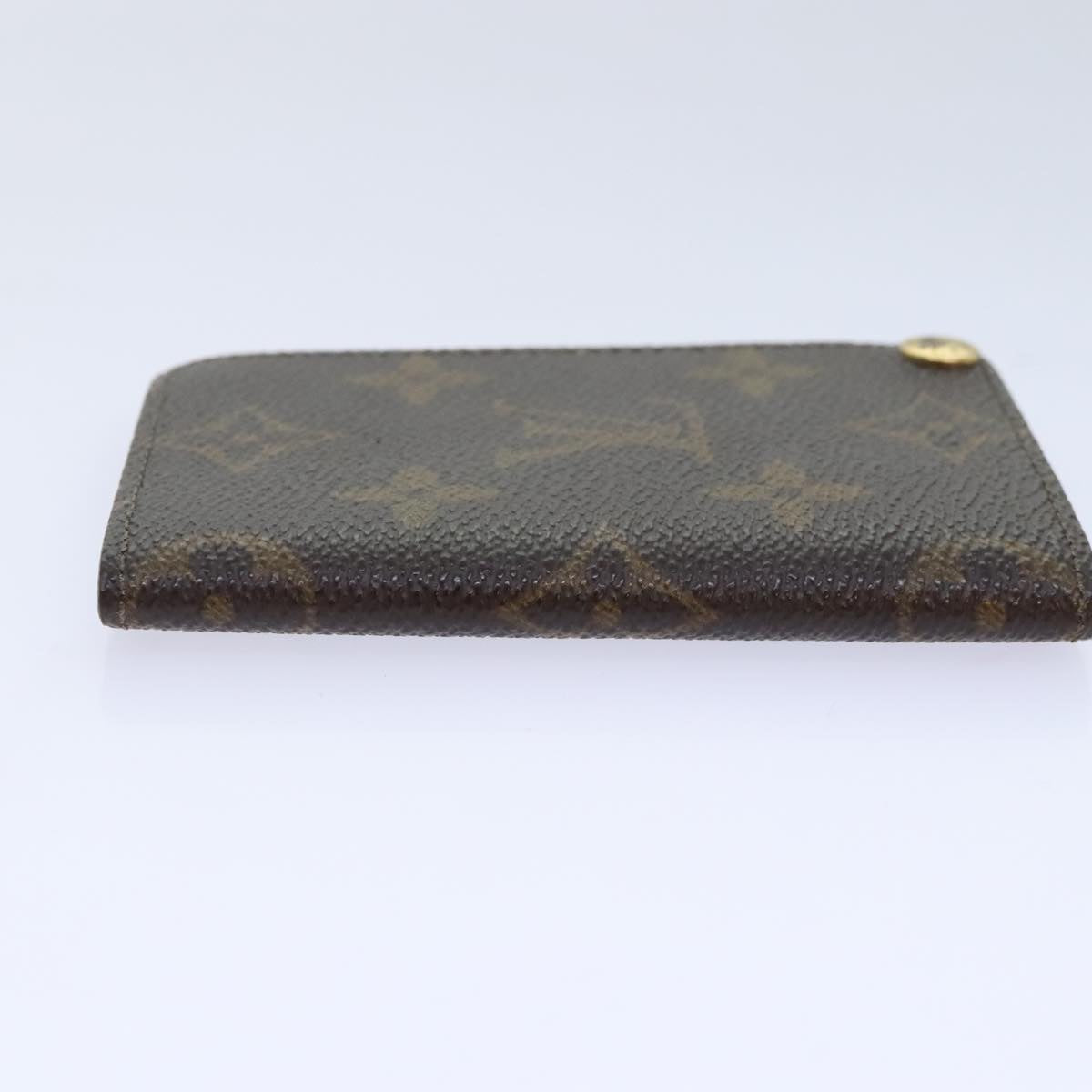 Louis Vuitton Porte carte crédit Pression Brown Canvas Wallet Accessories