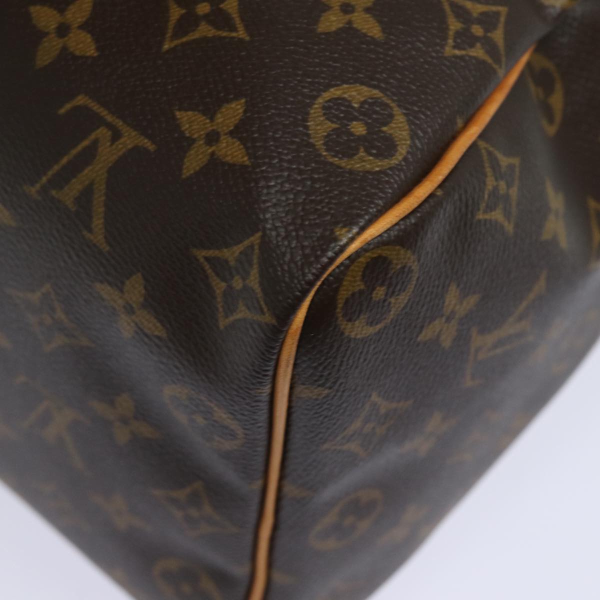 Louis Vuitton Speedy 35 Brown Canvas Hand Bag