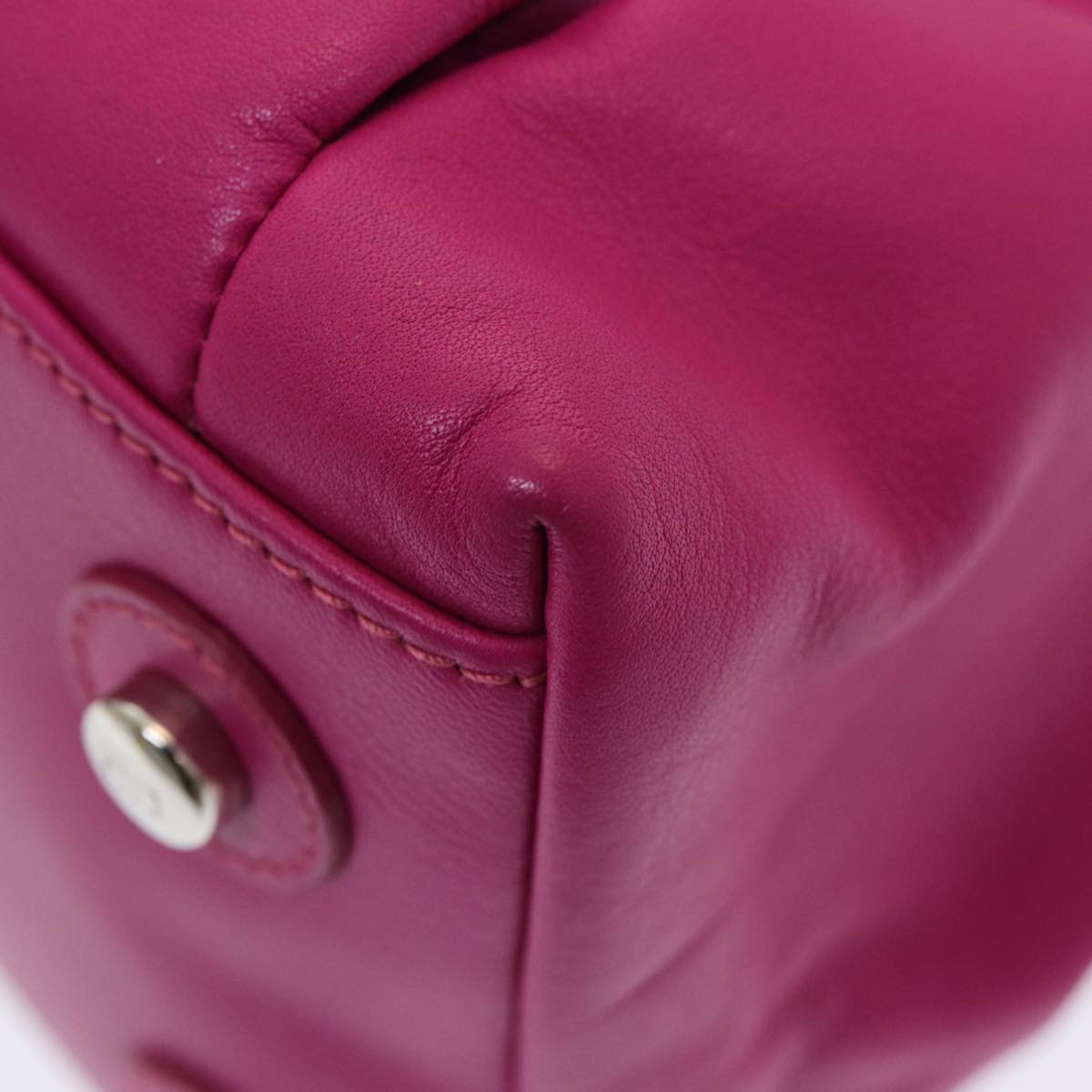 Dior Le Trente Pink Leather Hand Bag