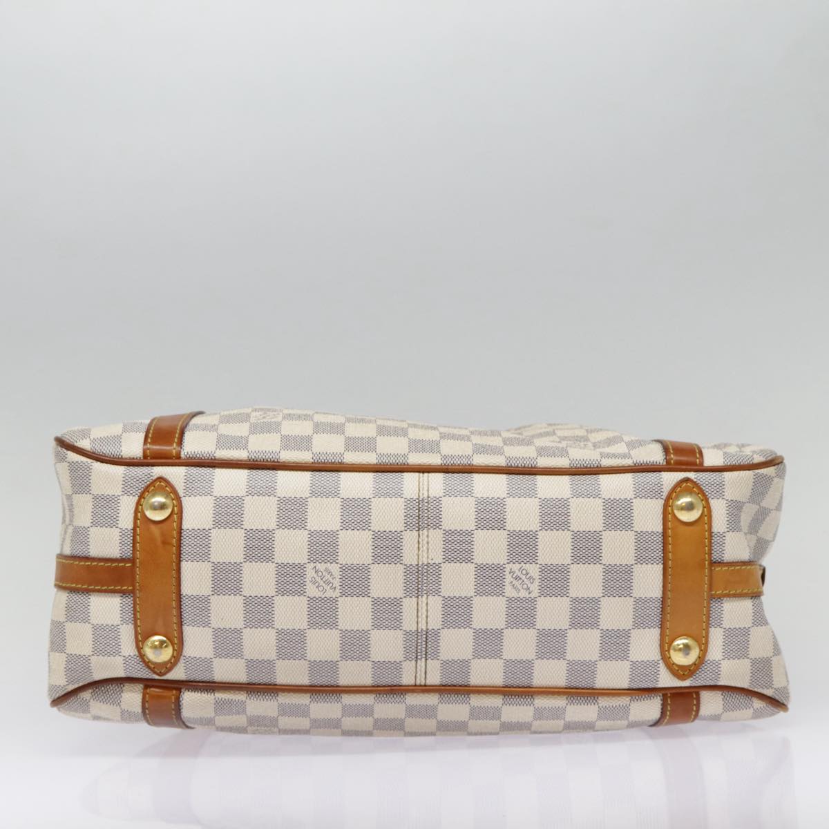 Louis Vuitton Stresa White Canvas Shoulder Bag