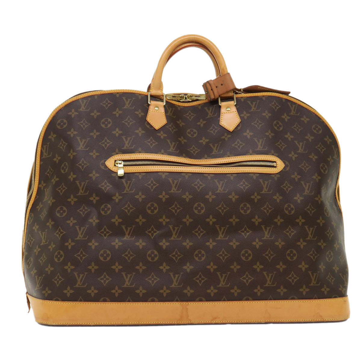 Louis Vuitton Alma Brown Canvas Travel Bag