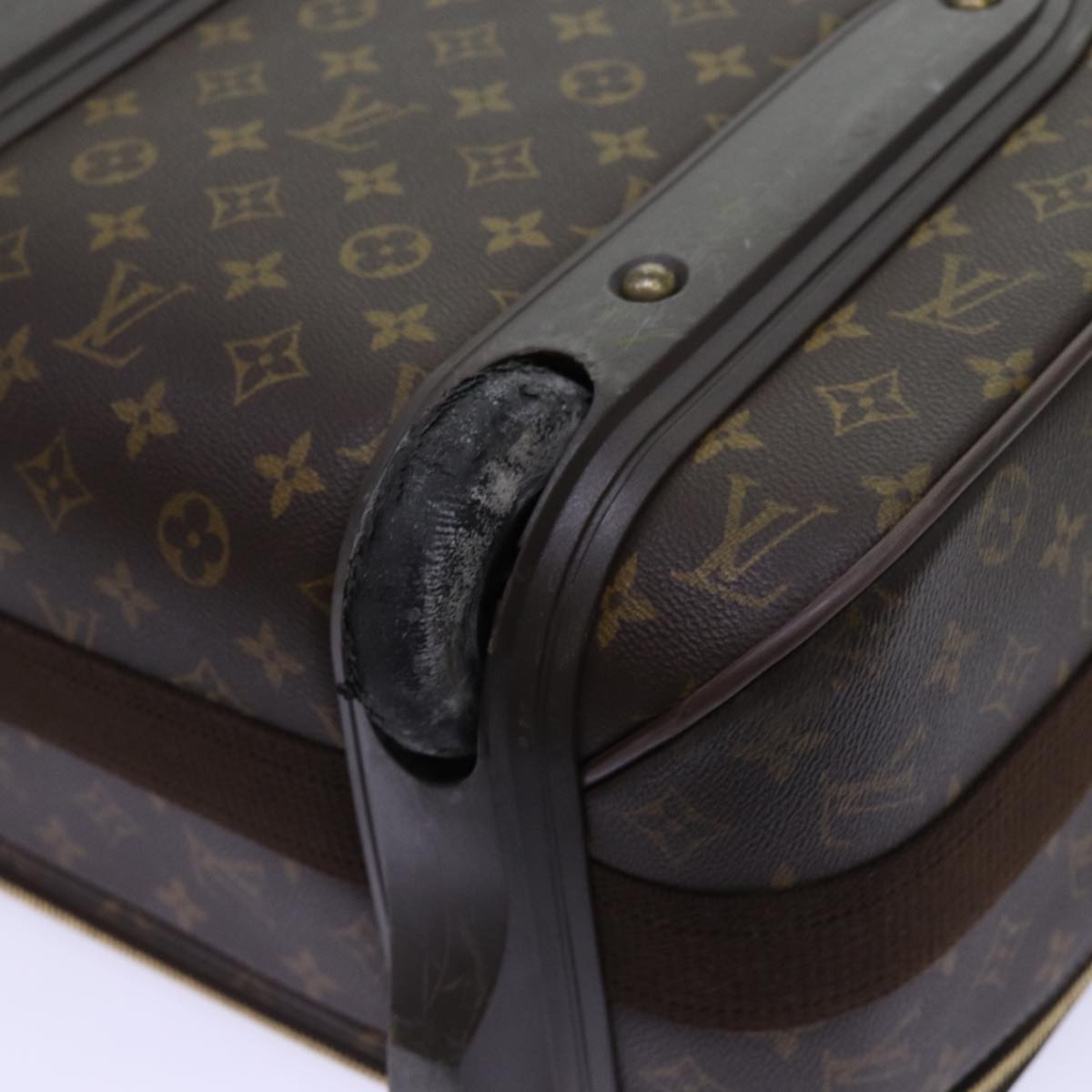 Louis Vuitton Pegase Brown Canvas Travel Bag