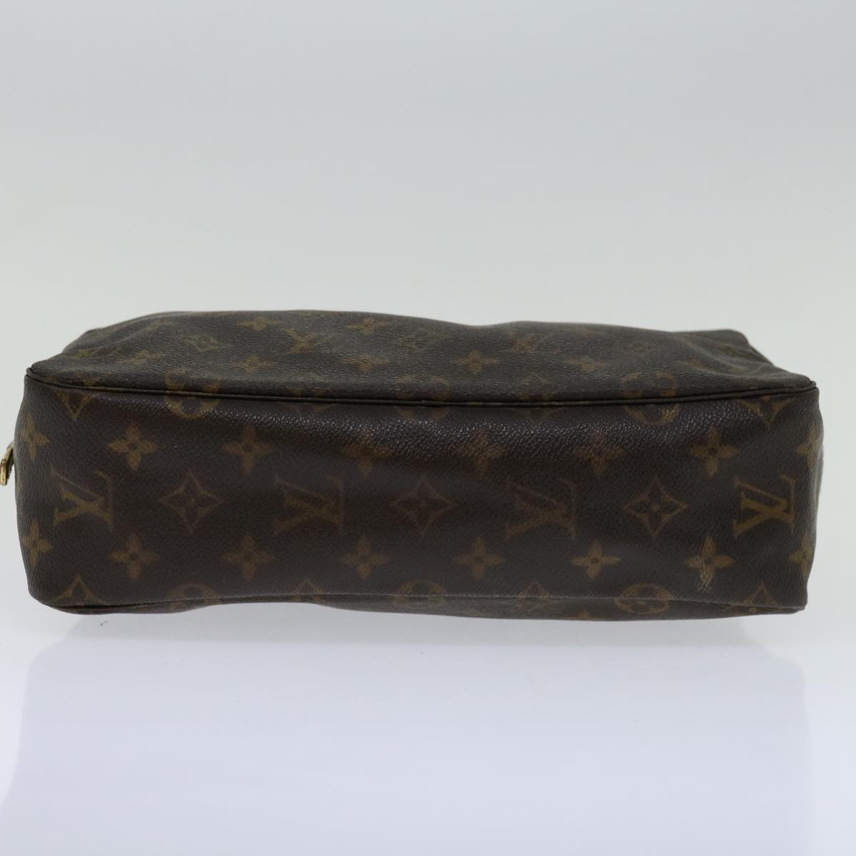 Louis Vuitton Trousse Toilette 28 Brown Canvas Clutch Bag