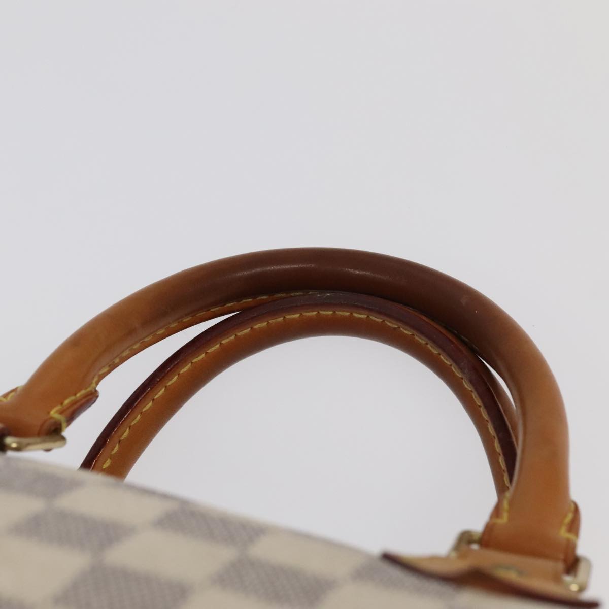 Louis Vuitton Speedy 30 White Canvas Hand Bag