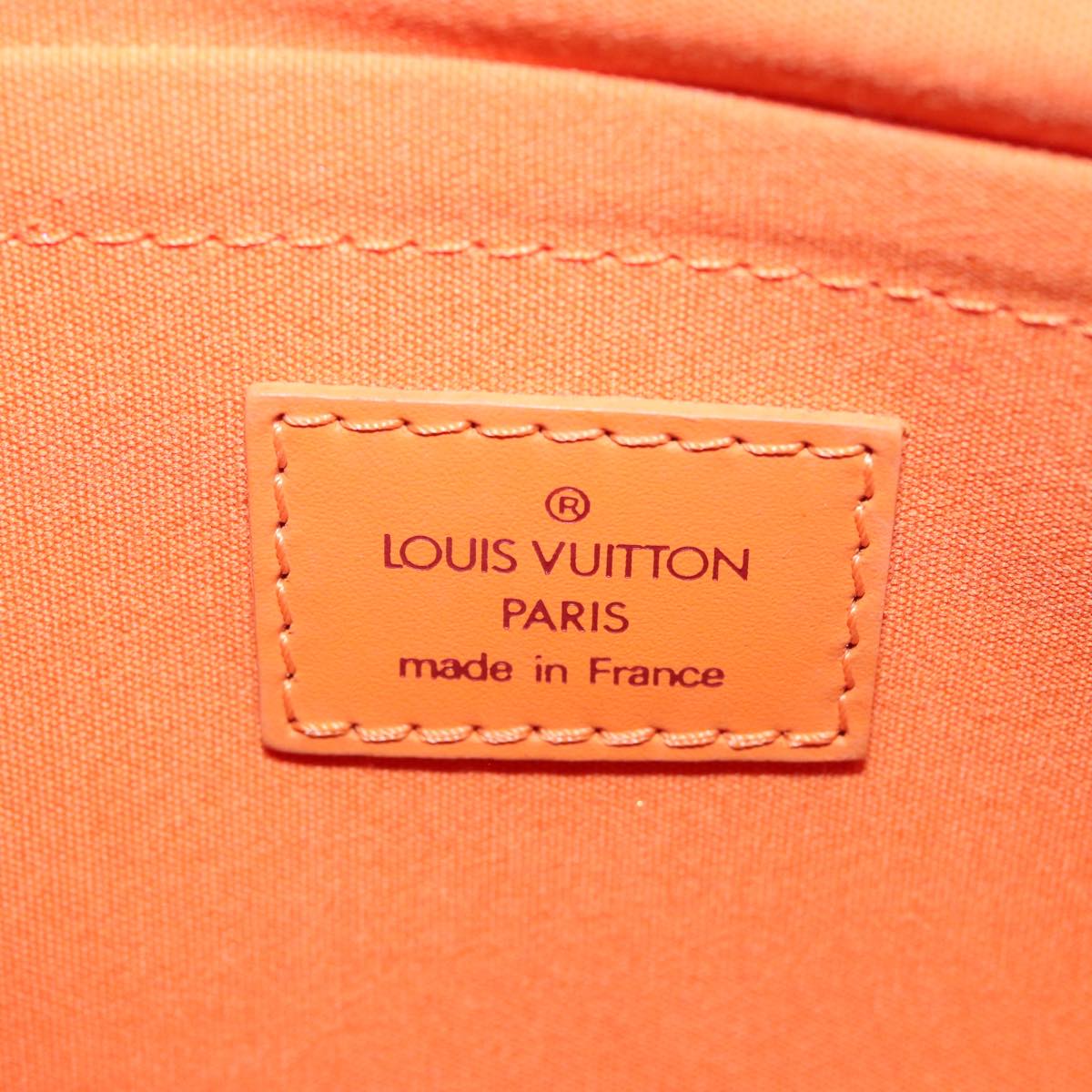 Louis Vuitton Danura Orange Leather Hand Bag