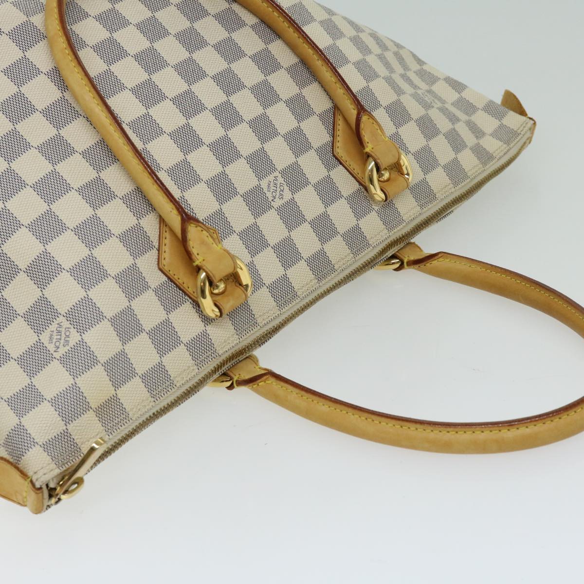 Louis Vuitton Saleya Beige Canvas Tote Bag