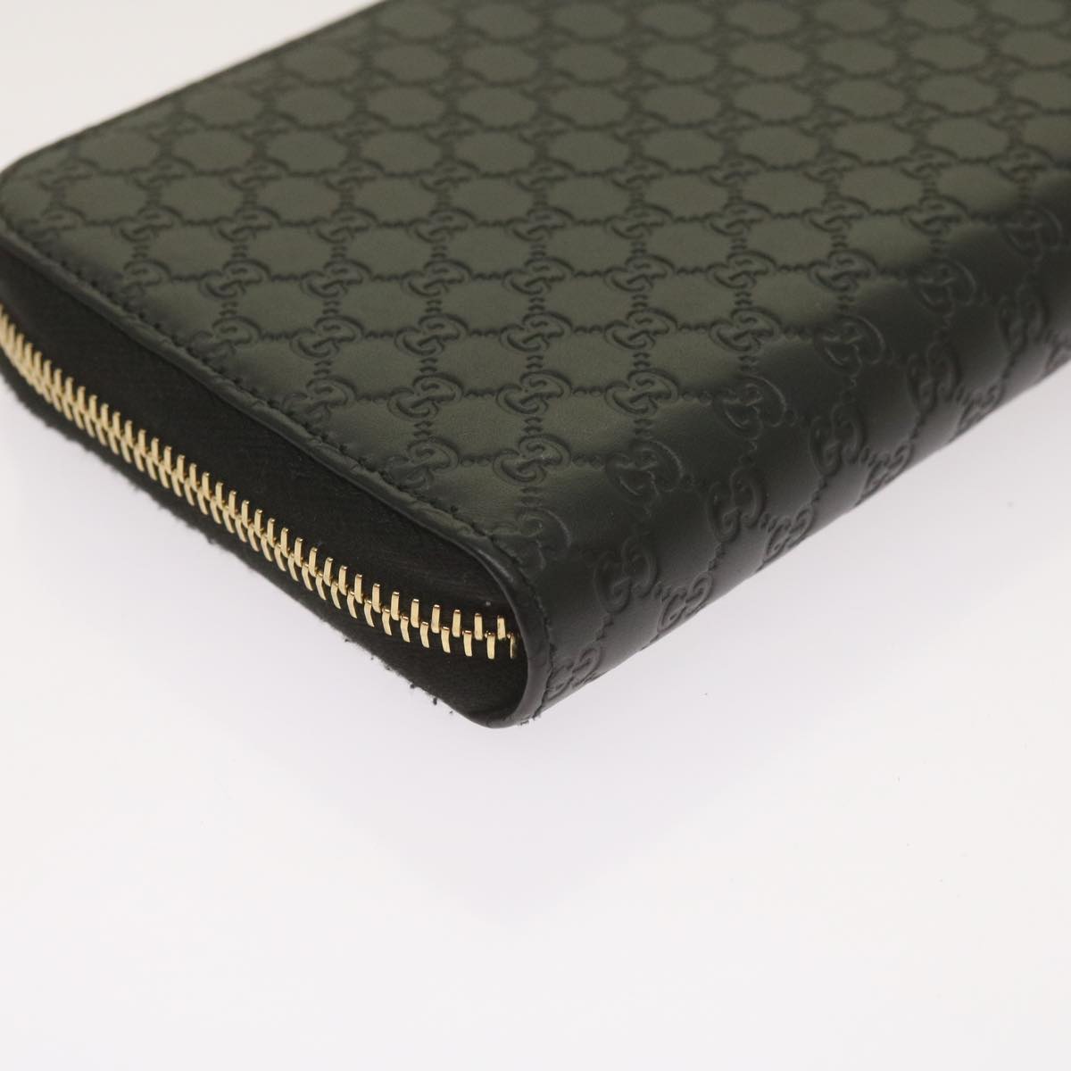 Gucci Guccissima Black Leather Wallet Accessories