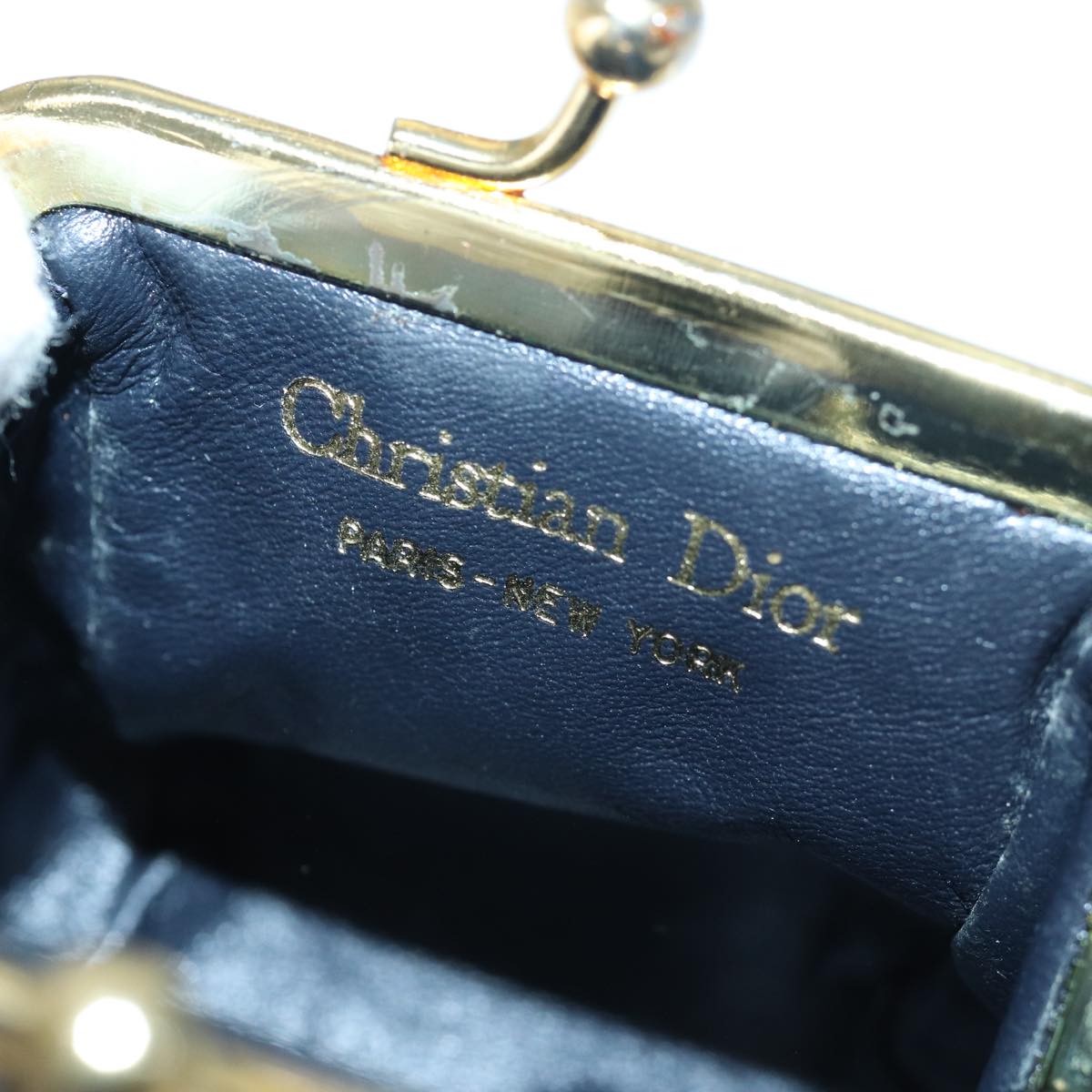 Dior Trotter Navy Canvas Wallet Accessories