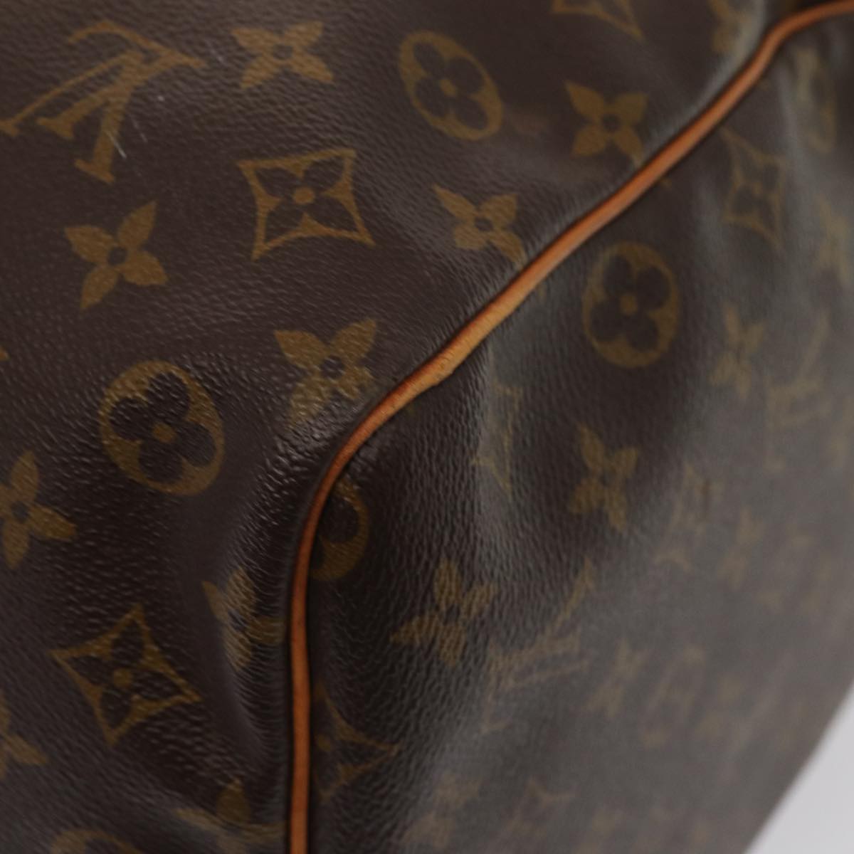 Louis Vuitton Keepall 60 Brown Canvas Travel Bag