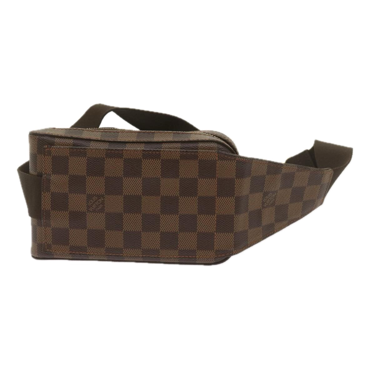 Louis Vuitton Geronimos Brown Canvas Shoulder Bag