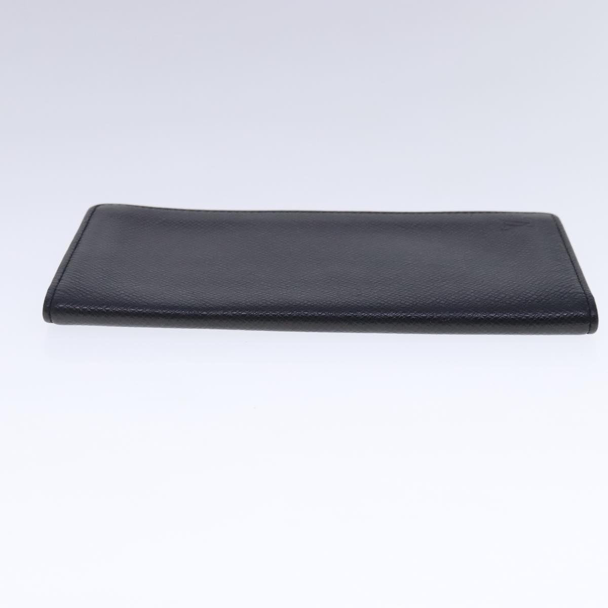 Louis Vuitton Porte Carte Credit Black Calfskin Wallet Accessories