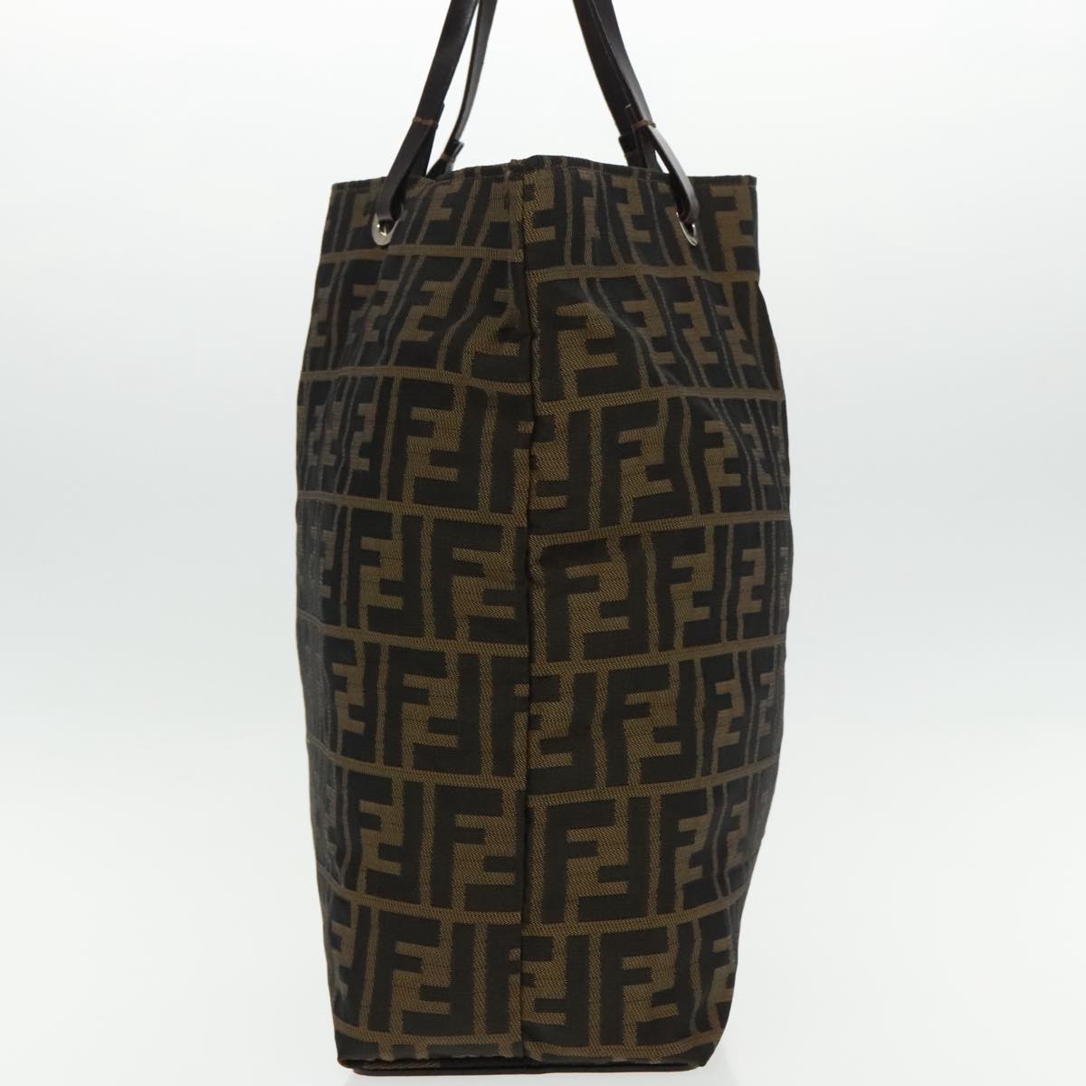 Fendi Zucca Brown Canvas Tote Bag