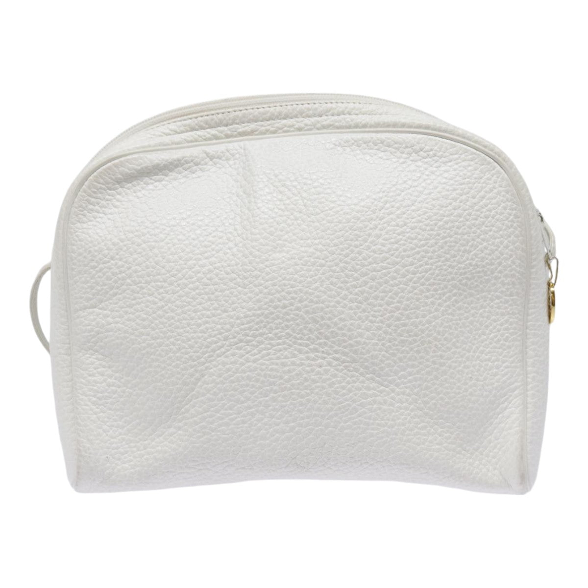 Dior CD White Leather Shoulder Bag