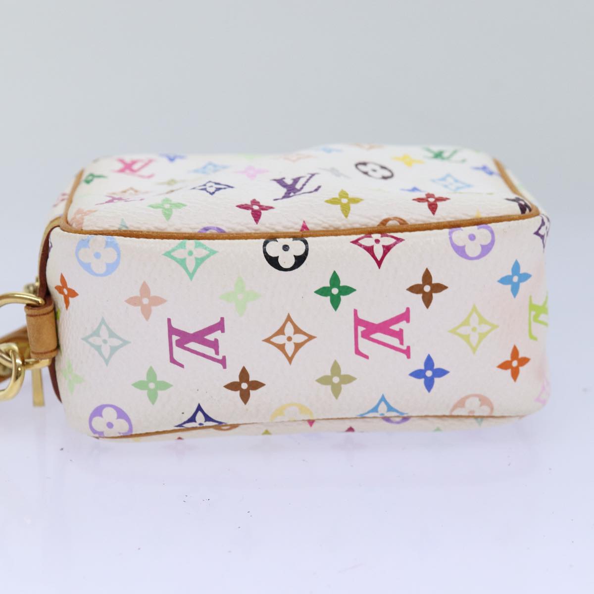 Louis Vuitton Wapiti White Canvas Clutch Bag