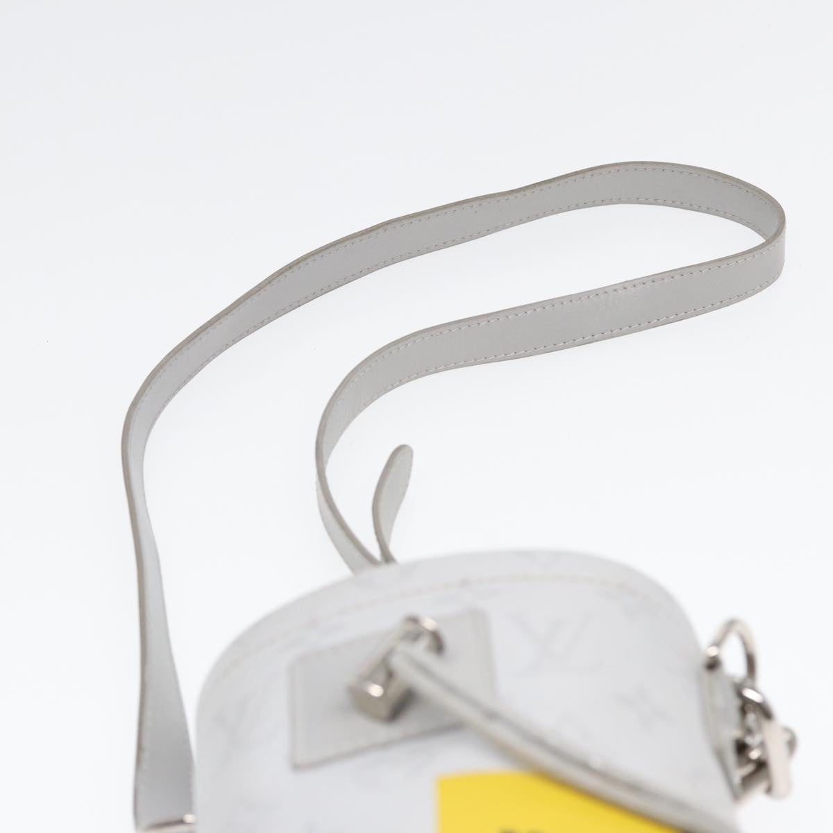 Louis Vuitton Chalk Nano White Leather Shoulder Bag