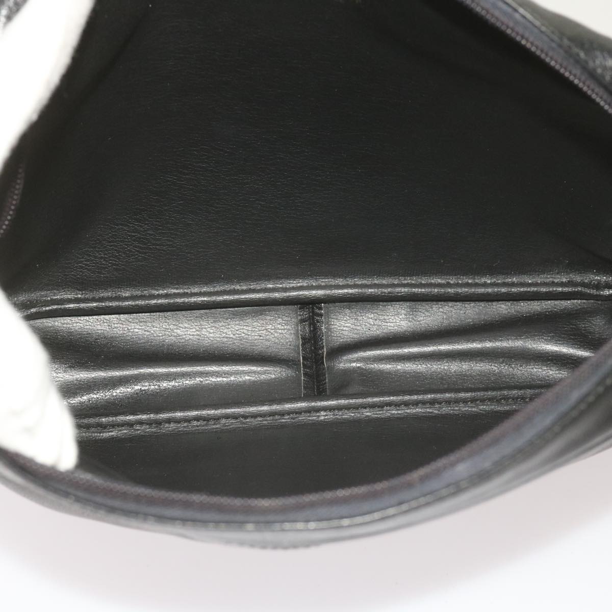 Dior Black Leather Shoulder Bag