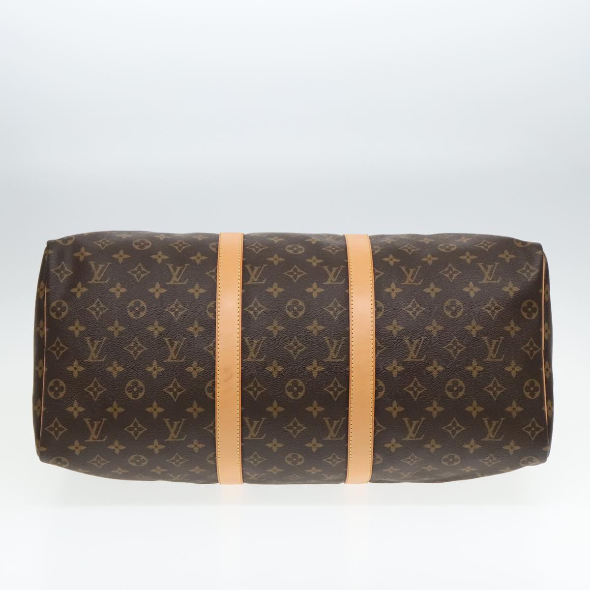 Louis Vuitton Keepall 50 Brown Canvas Travel Bag