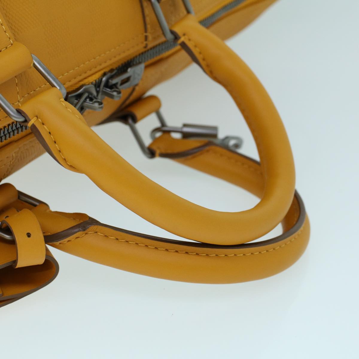 Louis Vuitton Keepall Camel Leather Travel Bag