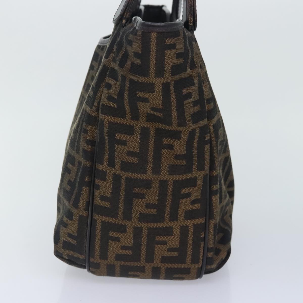 Fendi Brown Canvas Tote Bag