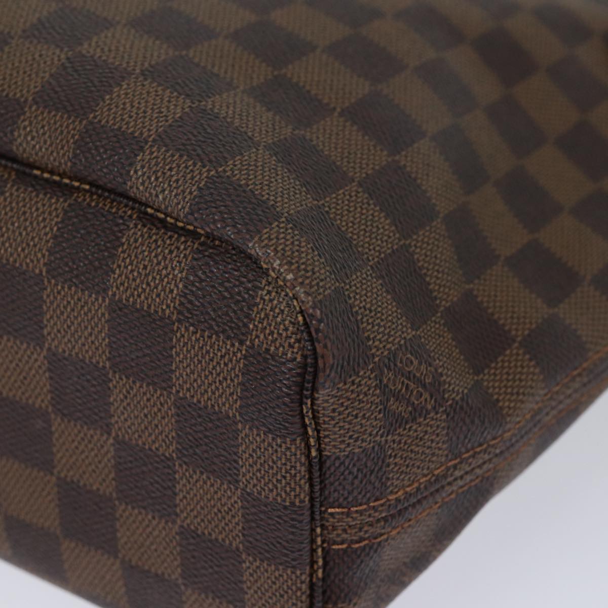 Louis Vuitton Neverfull PM Brown Canvas Tote Bag