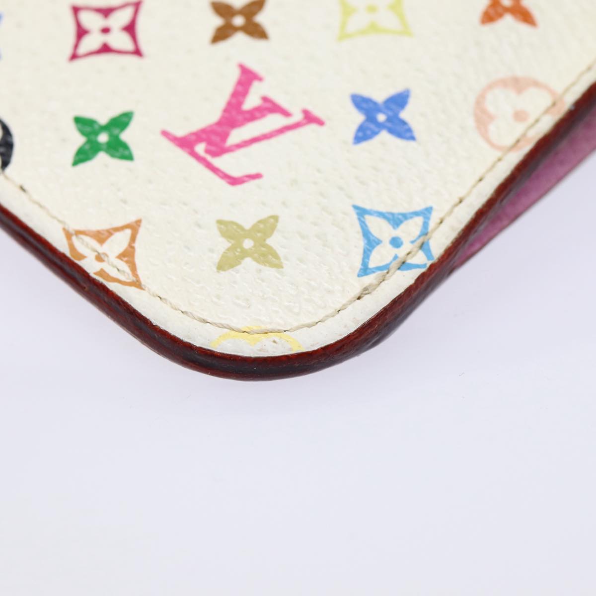 Louis Vuitton Pochette Clés Multicolour Canvas Wallet Accessories