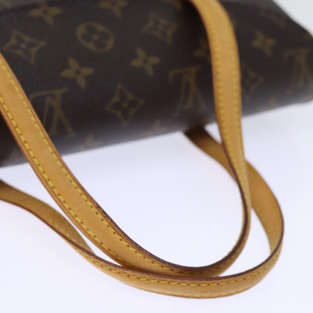 Louis Vuitton Sonatine Brown Canvas Hand Bag