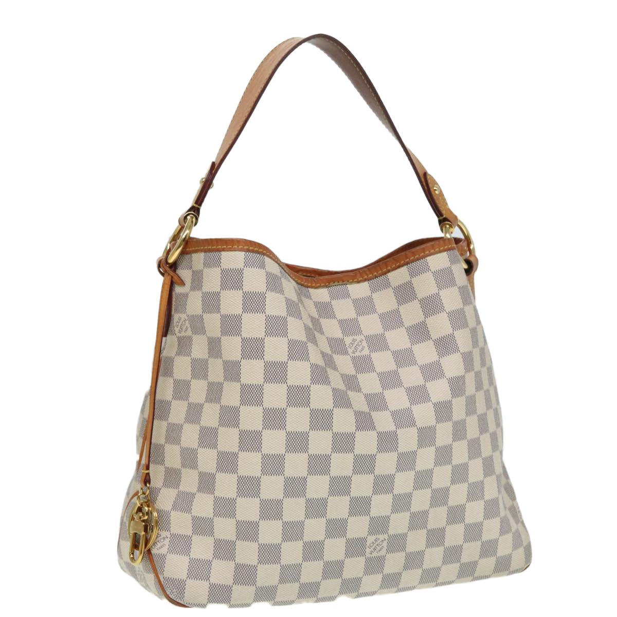 Louis Vuitton Delightful Grey Canvas Shoulder Bag