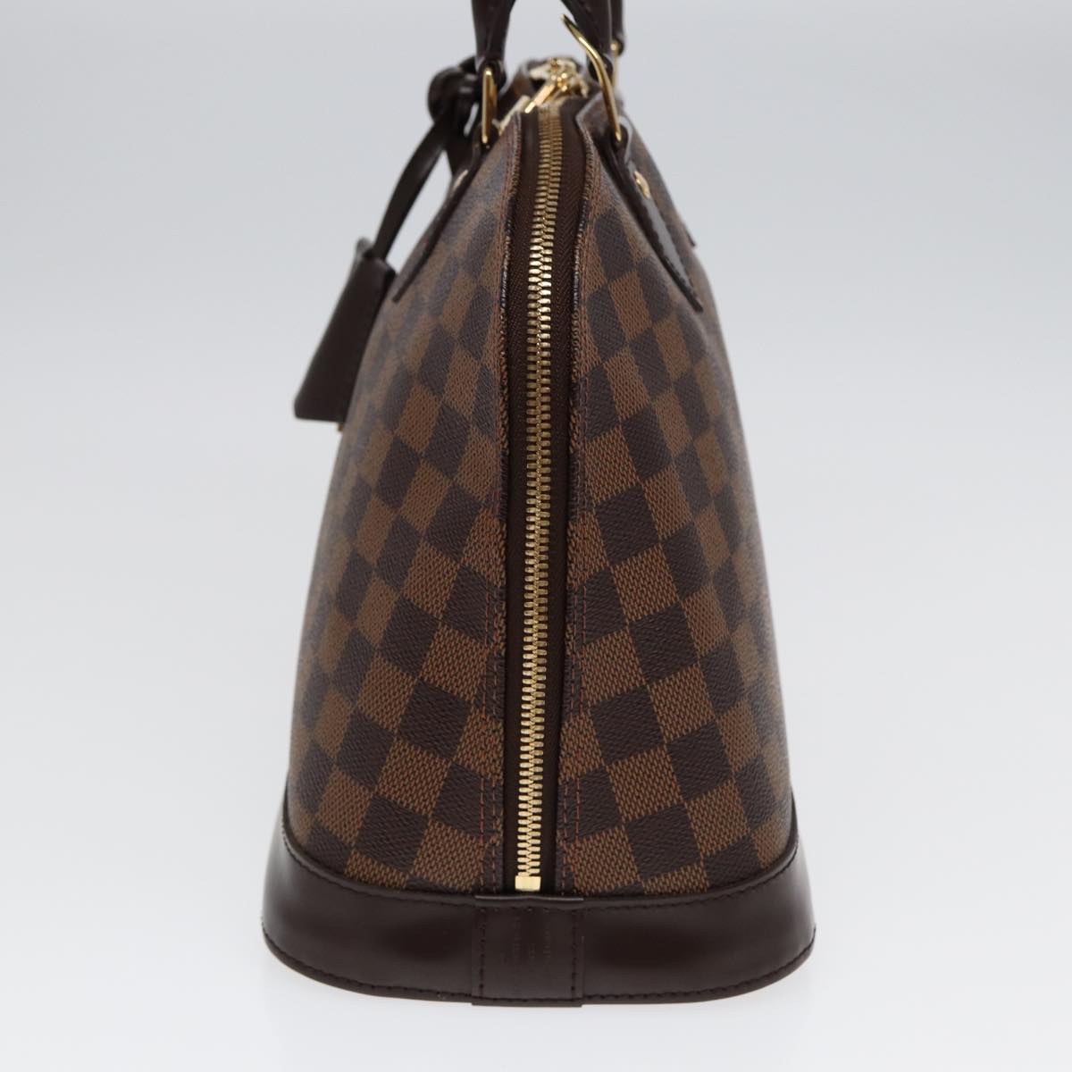 Louis Vuitton Alma Brown Canvas Hand Bag