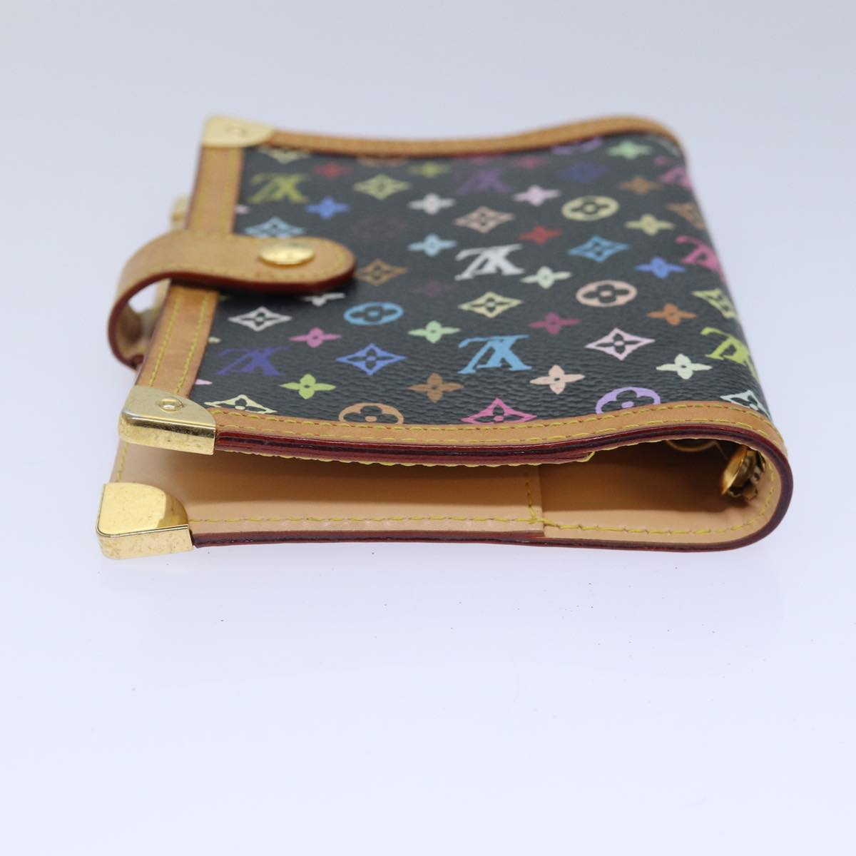 Louis Vuitton Agenda PM Black Canvas Wallet Accessories