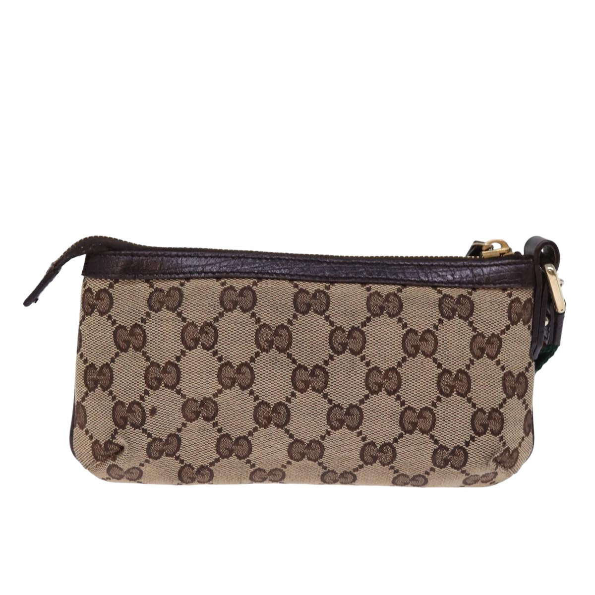 Gucci GG canvas Beige Canvas Clutch Bag