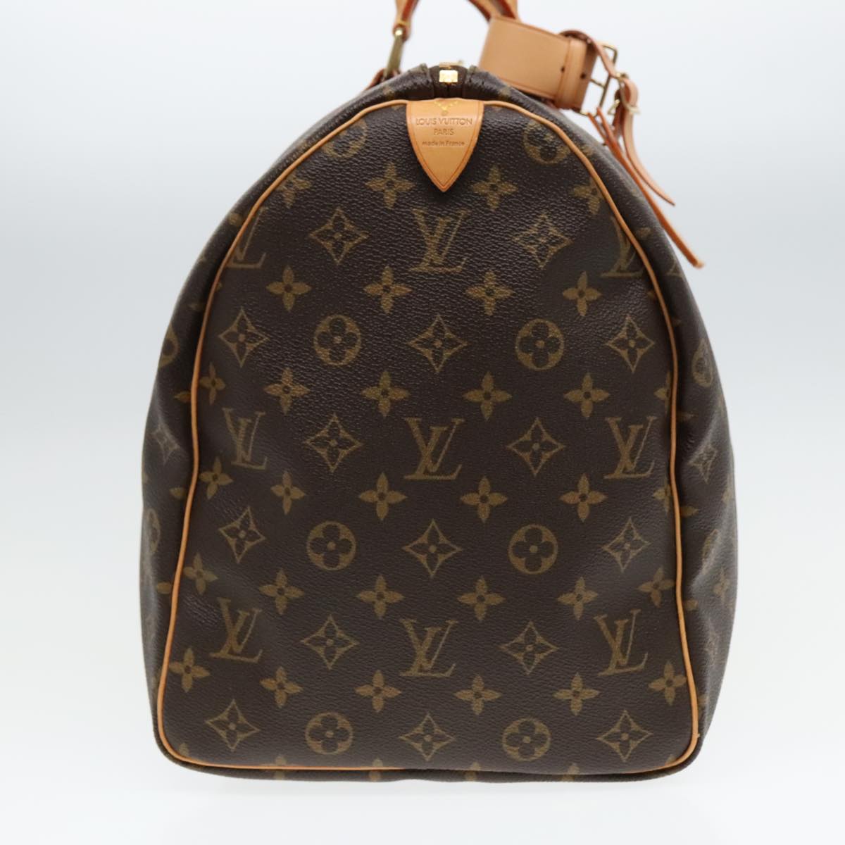 Louis Vuitton Keepall 50 Brown Canvas Travel Bag