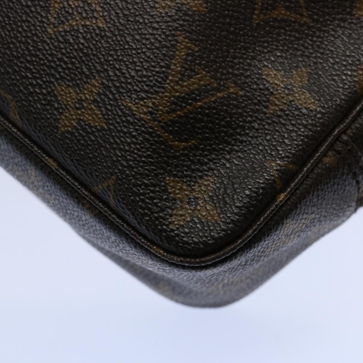 Louis Vuitton Trousse de Toilette Brown Canvas Clutch Bag