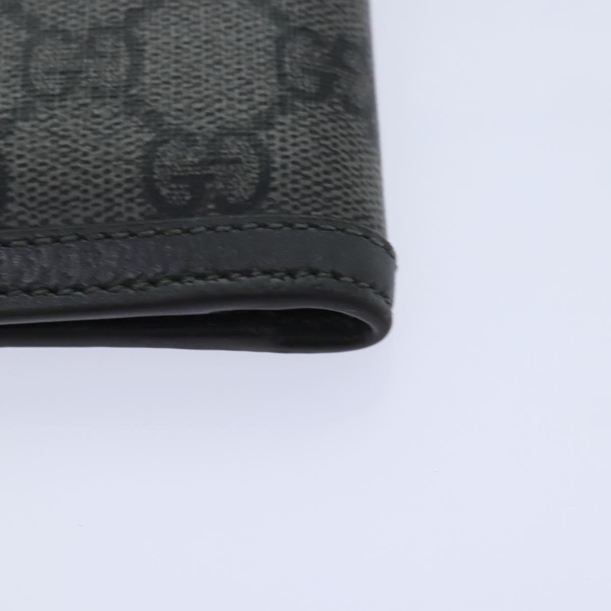 Gucci Ophidia Grey Canvas Wallet Accessories