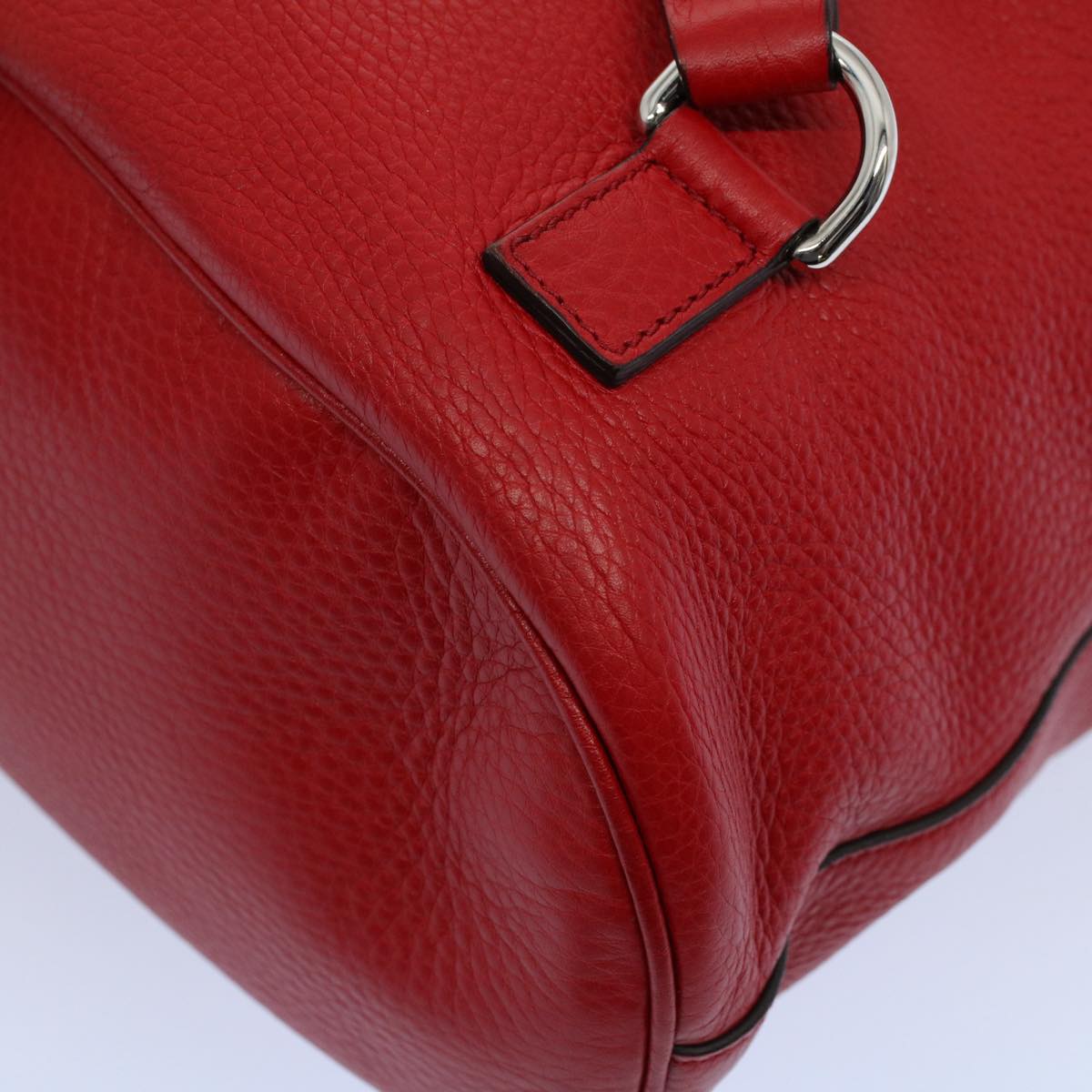 Gucci Soho Red Leather Backpack Bag