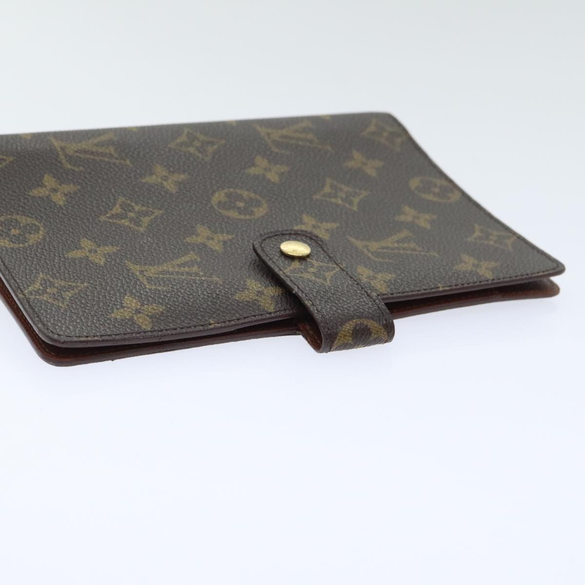 Louis Vuitton Agenda cover Brown Canvas Wallet Accessories