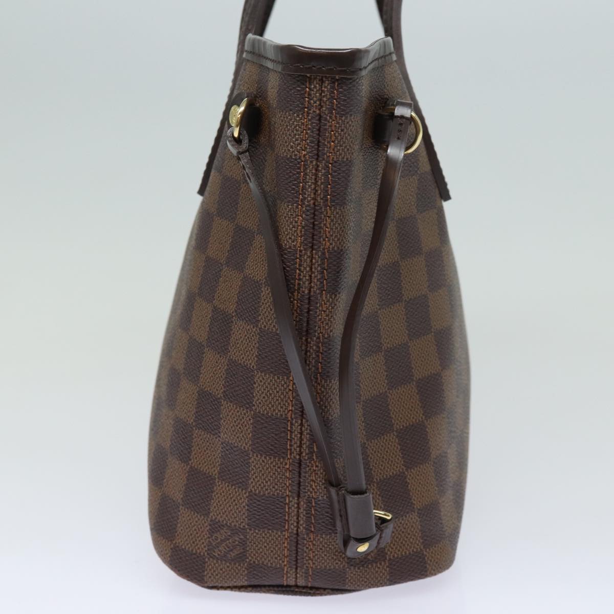 Louis Vuitton Neverfull PM Brown Canvas Tote Bag