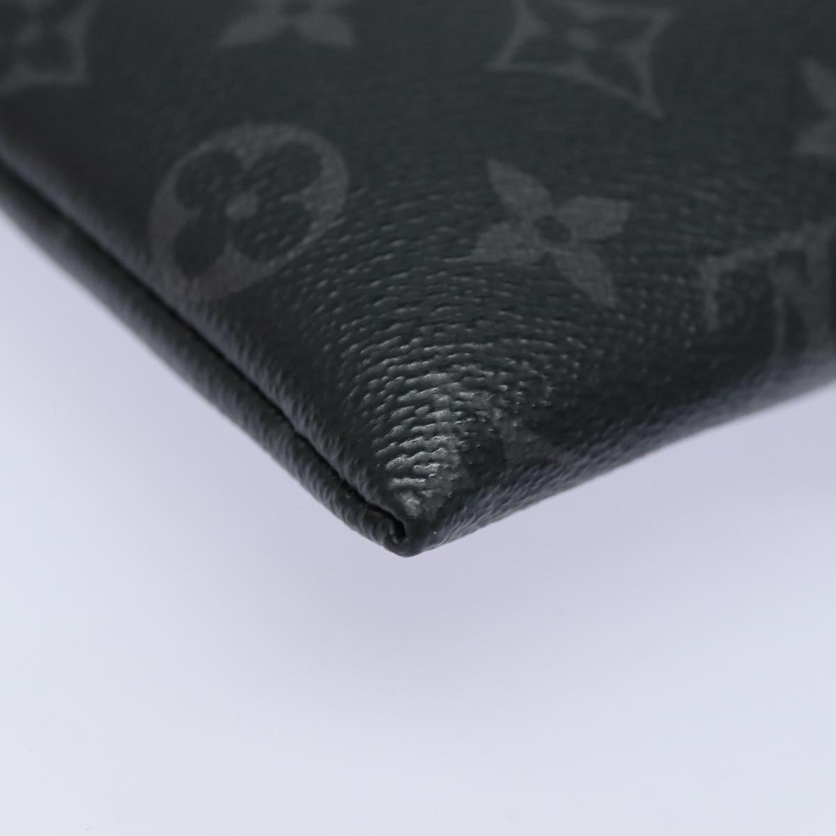 Louis Vuitton Discovery Black Canvas Clutch Bag