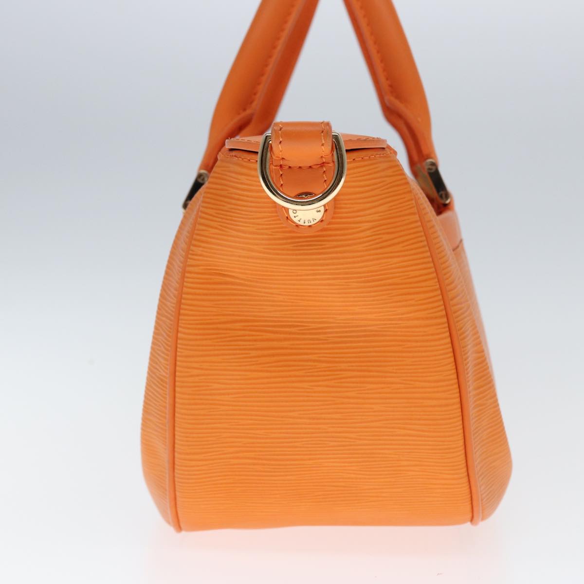 Louis Vuitton Danura Orange Leather Hand Bag