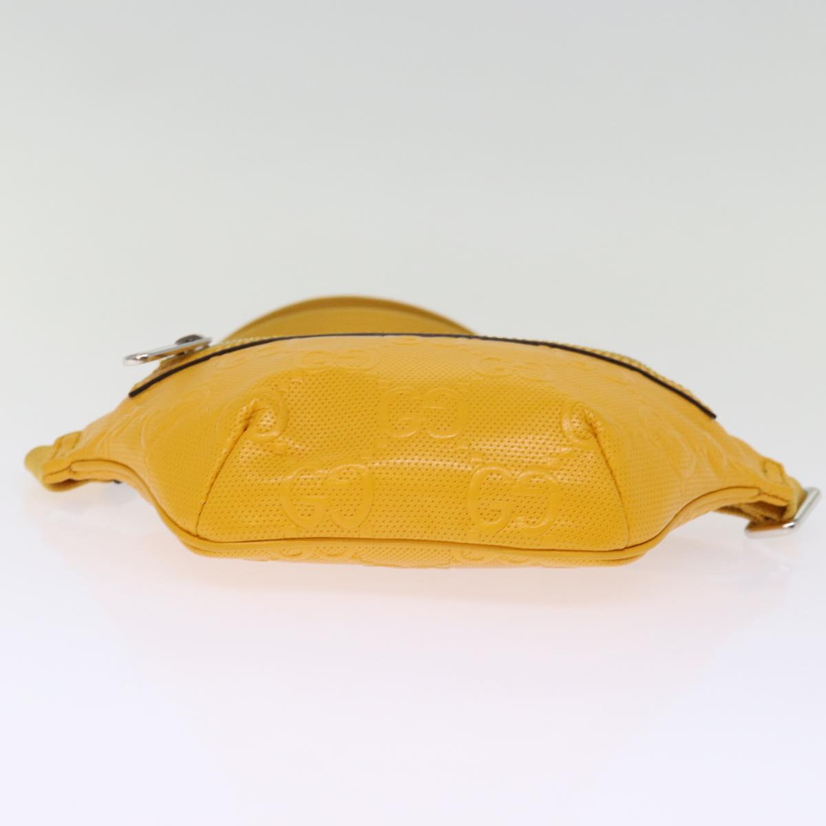 Gucci GG Jumbo Yellow Leather Shoulder Bag