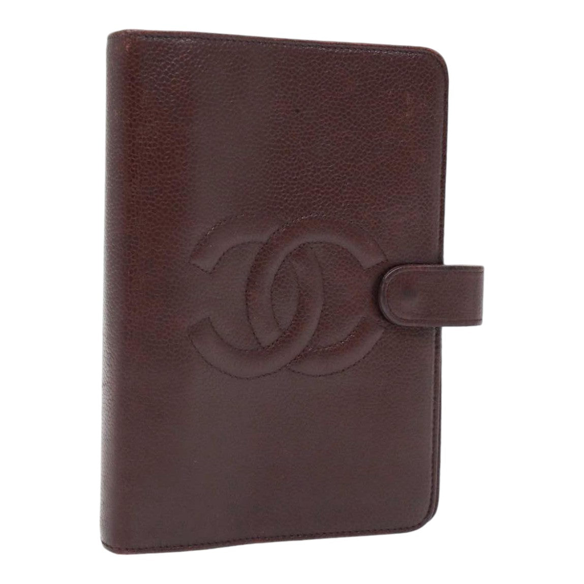 Chanel Cc Brown Leather Wallet Accessories