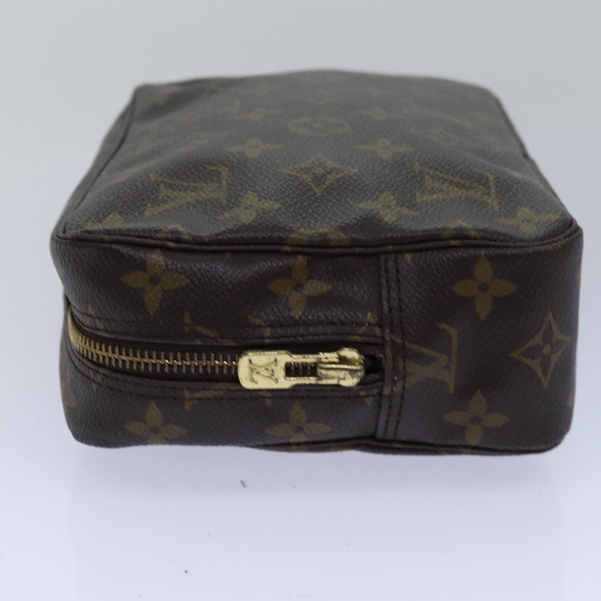 Louis Vuitton Trousse de Toilette Black Canvas Clutch Bag