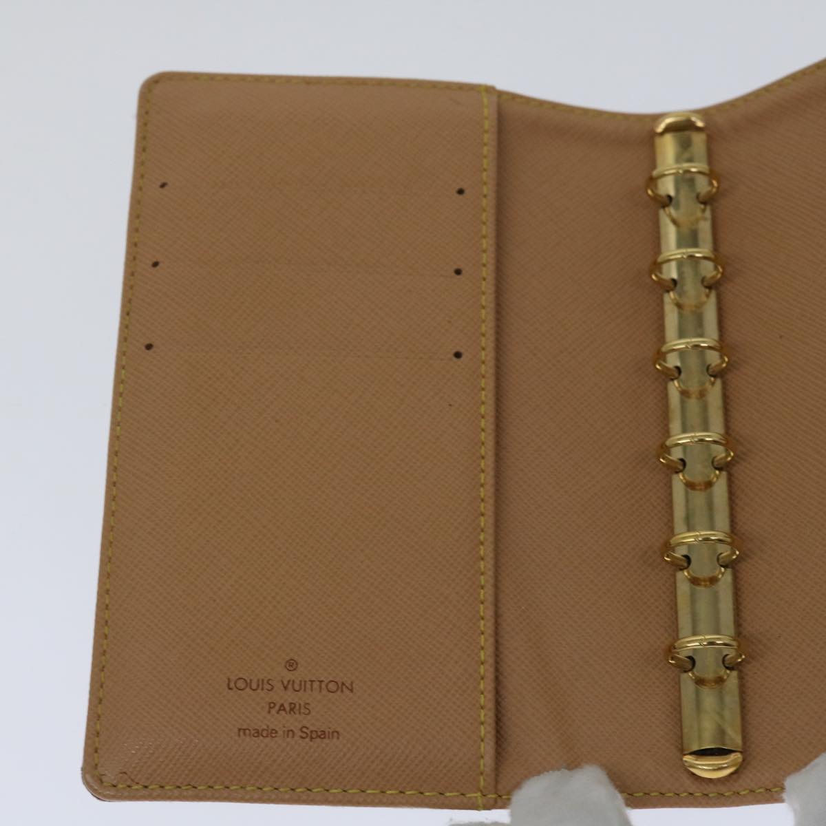 Louis Vuitton Agenda PM Blue Canvas Wallet Accessories