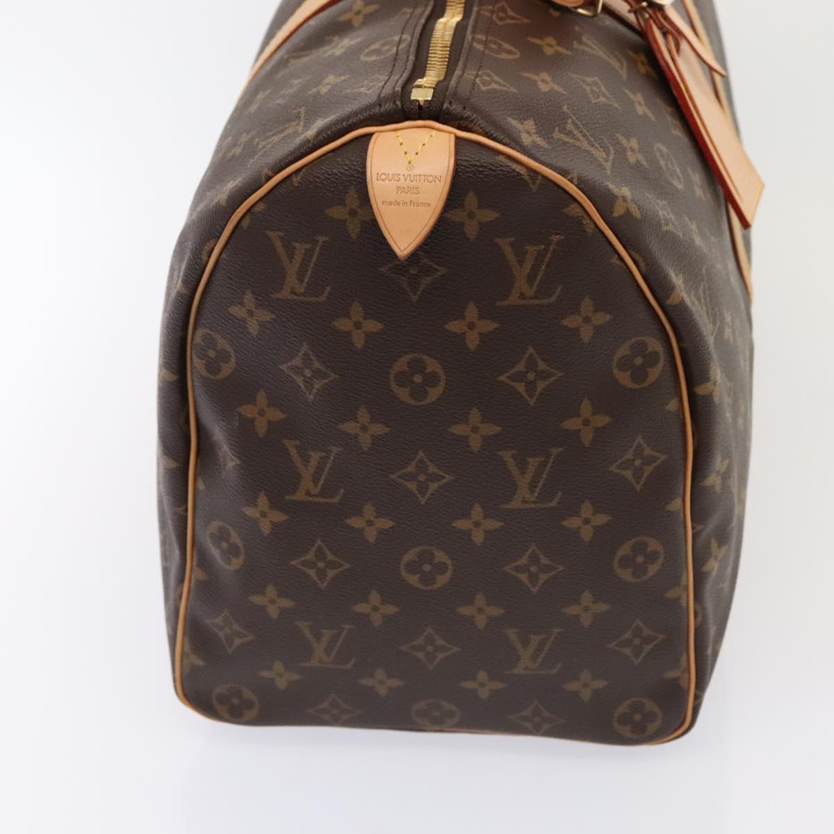 Louis Vuitton Keepall 45 Brown Canvas Travel Bag