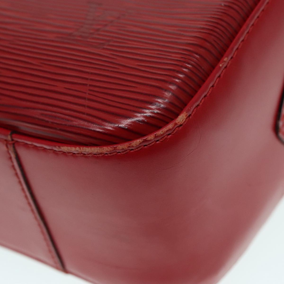 Louis Vuitton Voltaire Red Leather Shoulder Bag