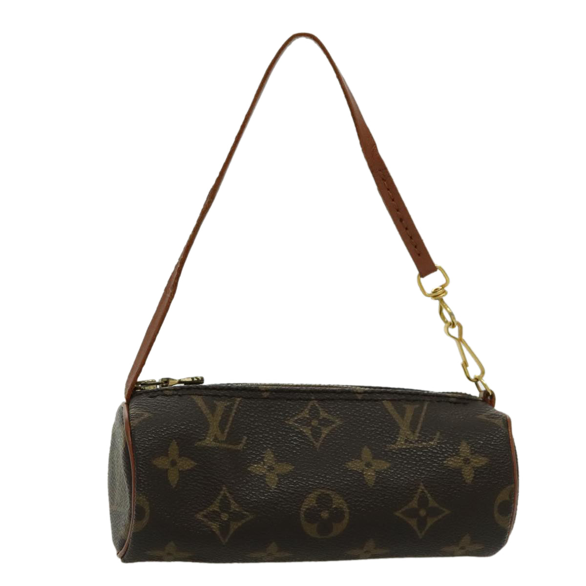 Louis Vuitton Mini baby papillon Brown Canvas Clutch Bag