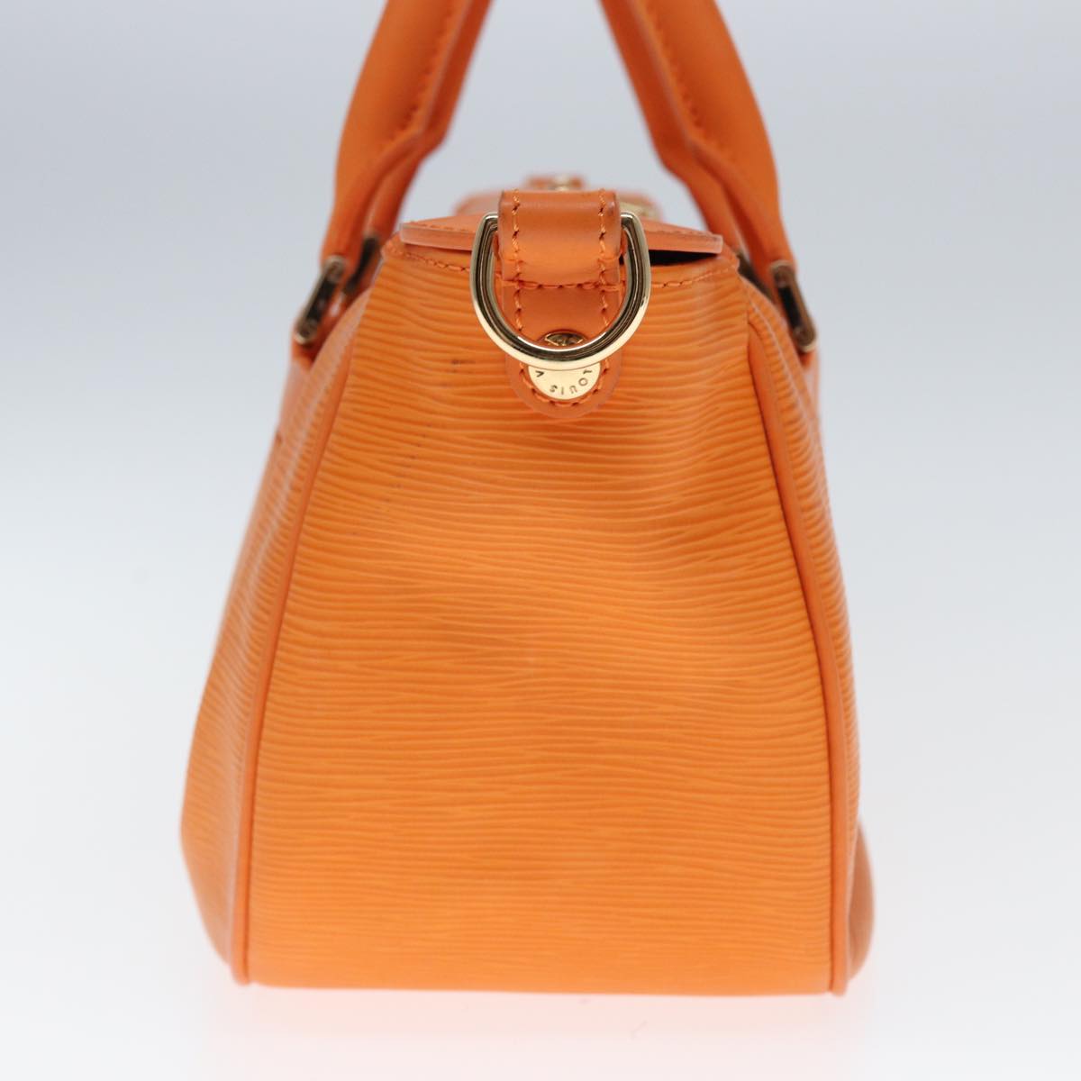 Louis Vuitton Danura Orange Leather Hand Bag