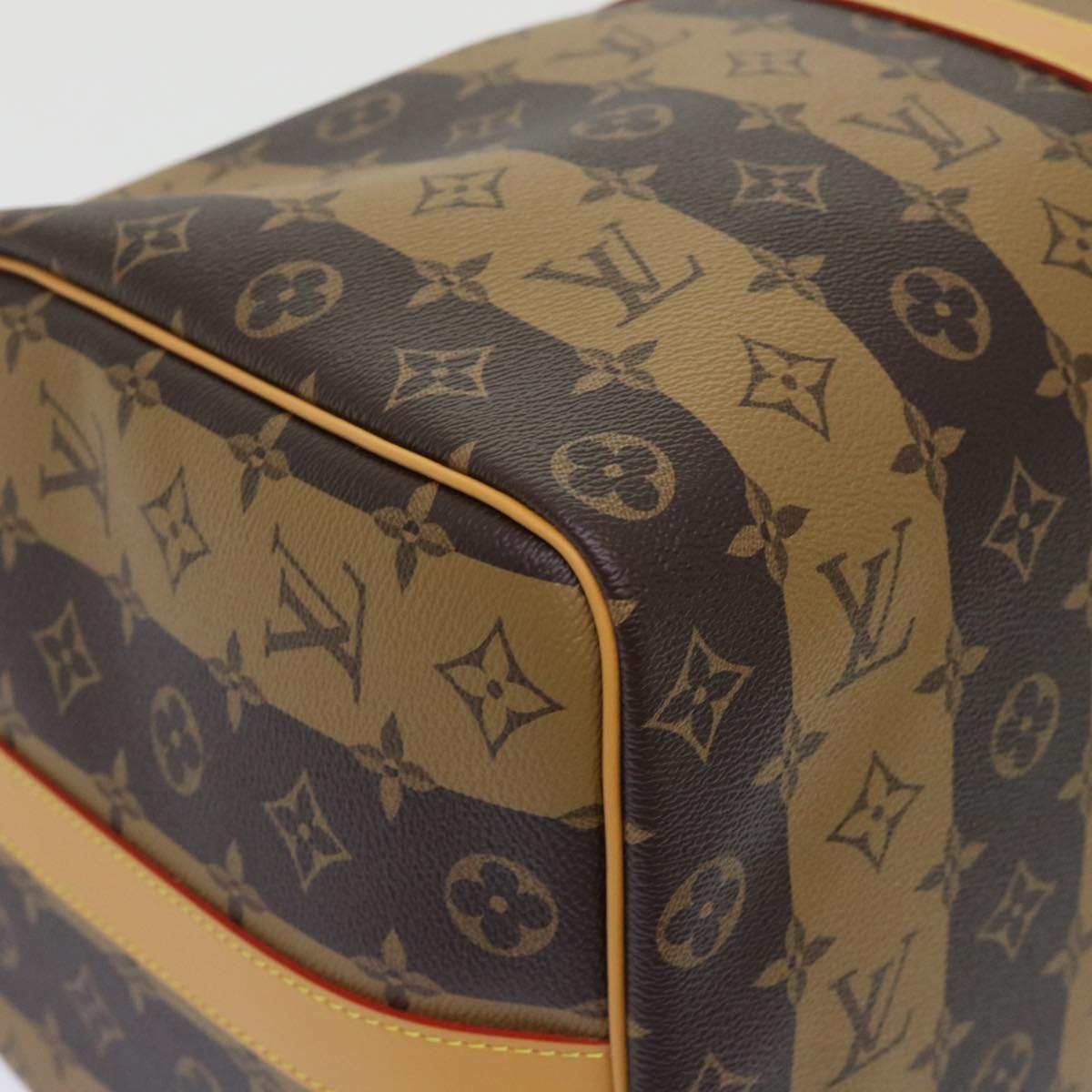 Louis Vuitton Keepall Bandouliere 50 Brown Canvas Travel Bag