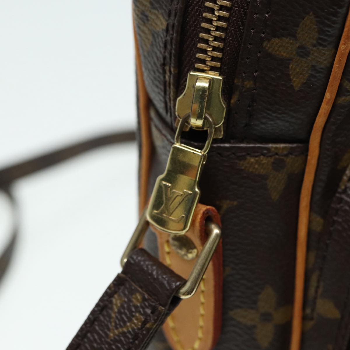 Louis Vuitton Amazon Brown Canvas Shoulder Bag