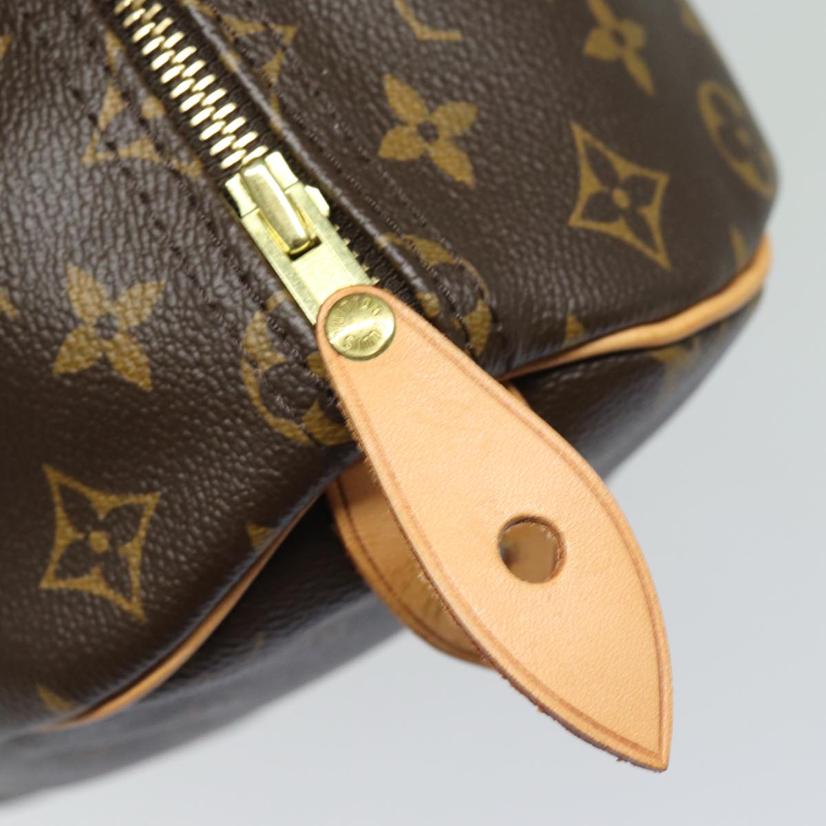 Louis Vuitton Speedy 35 Brown Canvas Hand Bag