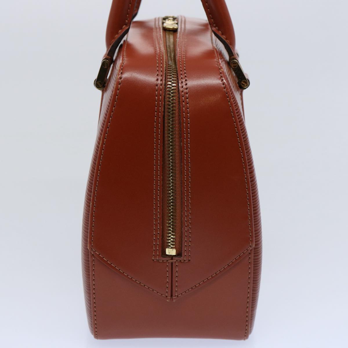 Louis Vuitton Voltaire Brown Leather Hand Bag